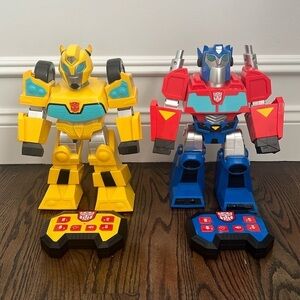 Hasbro Transformers Rescue Bots Academy Bumblebee/Optimus Prime RC Radio Control